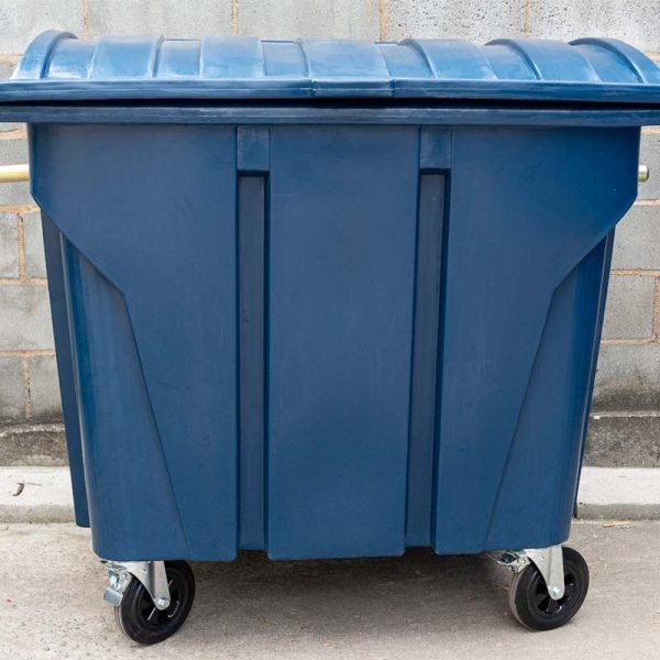 Container de Lixo 1000L Sem Pedal – Máxima Capacidade e Resistência