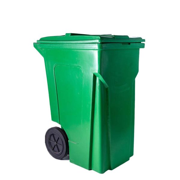 Carrinho Coletor de Lixo 360L – Alta Capacidade para Grandes Volumes
