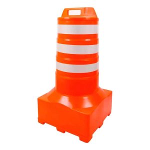 Cone Barril Conão Sinalizador de Tráfego 110cm Refletivo