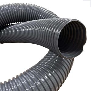 Mangueira Duto Exaustor - 10 Metros Vácuo Ar Pó Cinza