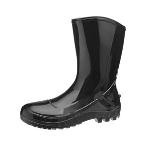 Bota de PVC Vulcaflex Preta Marluvas | Impermeável, Antiderrapante SRC e Certificada CA 42291