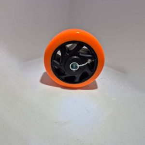 Roda BP Laranja com Rolamento de Esfera 414 BPA.E: Alta Capacidade e Giro Suave