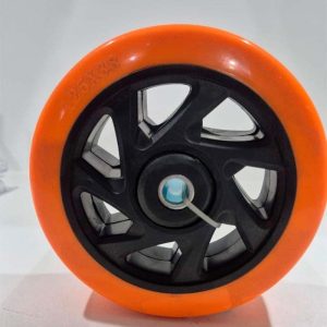 Roda BP Laranja com Rolamento de Esfera 514 BPA.E: Robustez e Alto Desempenho em Movimentação Manual