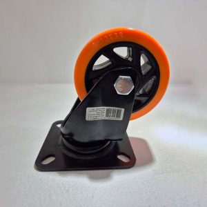 Rodízio Black com Placa Giratória GLPB 414 BP: Mobilidade Silenciosa e Design Moderno