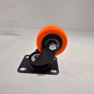 Rodízio Laranja com Placa Giratória GLPBF 210 BPA.E: Mobilidade Leve e Versatilidade no Dia a Dia