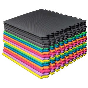 Tatames em Placa 1x1 m: Segurança, Conforto e Versatilidade em Diversas Espessuras