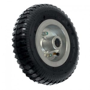 Roda Ajax Cargo 2.50-4 com Aro de Alumínio | 150kg, 4 Lonas e Rolamento de Rolete