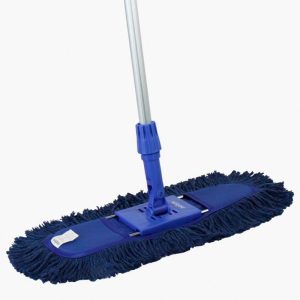 Conjunto Mop Pó 40cm Algodão com Cabo Telescópico 1,40m | Limpeza Profissional Completa